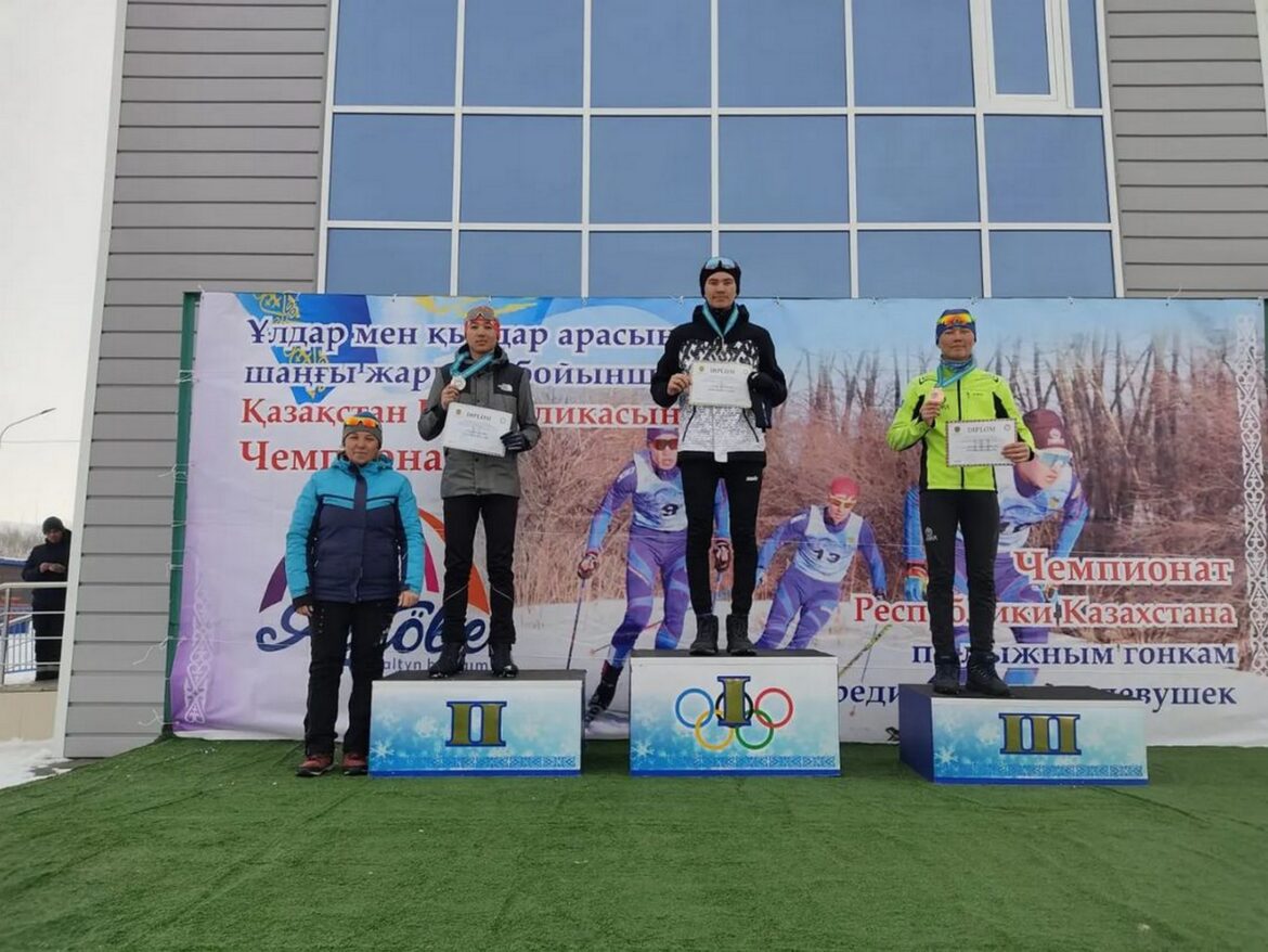 Чемпионате Республики Казахстан по лыжным гонкам
